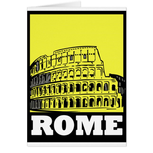 Rome Postcard Design (Front)