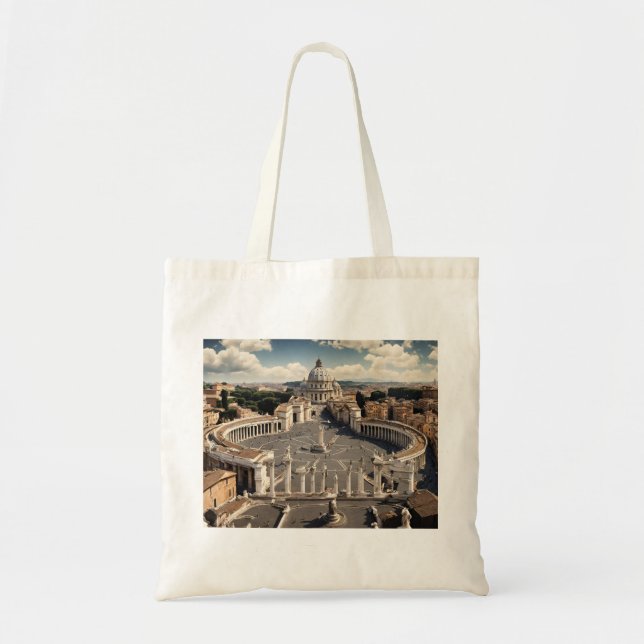 Rome Postcard (Rome 3) Tote Bag (Front)