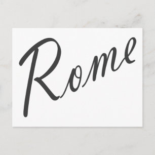 Rome Products! Postcard