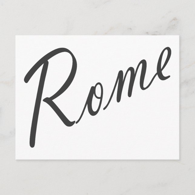 Rome Products! Postcard (Front)