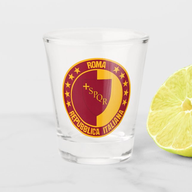Rome                                               shot glass (Front)