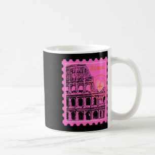 Rome Stamp Sticker Coffee Mug