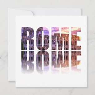 Rome text souvenir