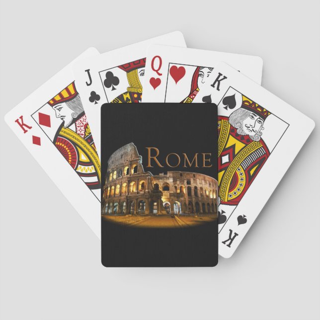 Rome: The Colosseum Playing Cards (Back)