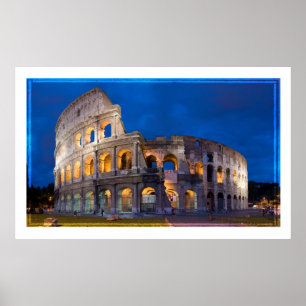 Rome The Colosseum Poster