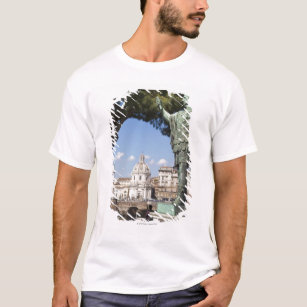 Rome, the Forum, statue of Cesar T-Shirt