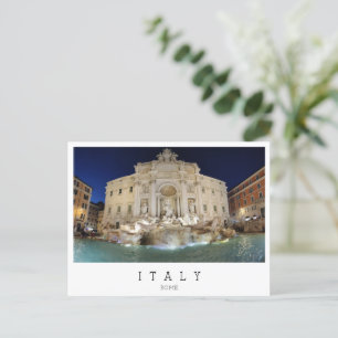 Rome, The Trevi Fountain, Italy Postcard