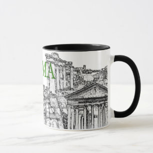 rome travel souvenir coffee mug - Customised