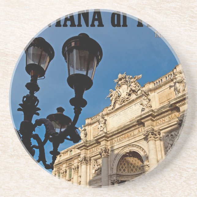 Rome - Trevi Fountain Coaster (Front)