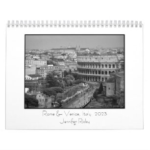 Rome & Venice, Italy - 2023 Calendar