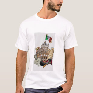 Rome Venice Italy Travel Shirt Italian Landmarks