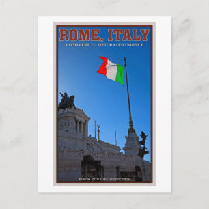 Rome - Vittorio Monument Postcard