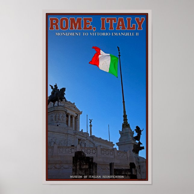 Rome - Vittorio Monument Poster (Front)