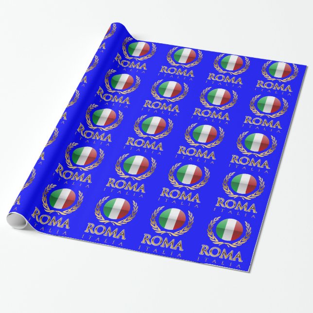 Rome Wrapping Paper (Unrolled)