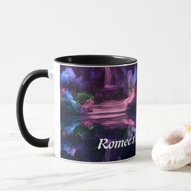 Romee's Morning Tea Mug (With Donut)