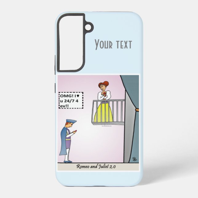 Romeo and Juliet 2.0 S22 Samsung Galaxy Case (Back)