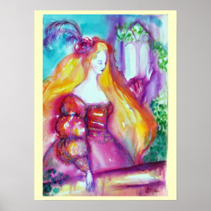 ROMEO AND JULIET BALCONY SCENE POSTER