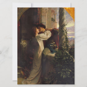 Romeo and Juliet (by Frank Dicksee) Card