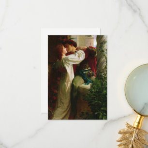 Romeo and Juliet by Frank Dicksee Thank You Card
