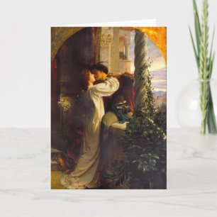 Romeo and Juliet c. 1884 by Sir Frank Dicksee Card