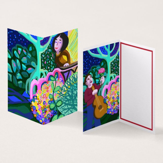 Romeo and Juliet Card (Inside and Outside)