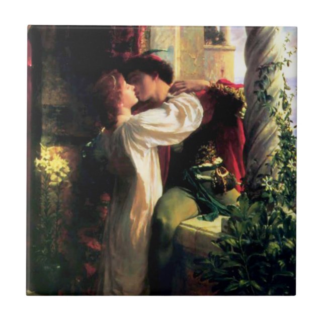 Romeo and Juliet Ceramic Tile (Front)