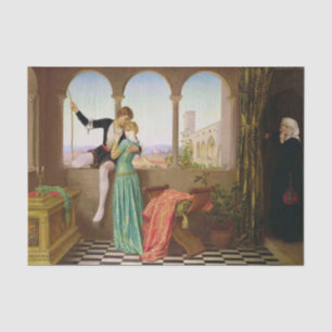 Romeo and Juliet Farewell by Eleanor Brickdale Tissue Paper