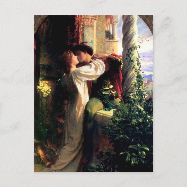 Romeo and Juliet Postcard (Front)
