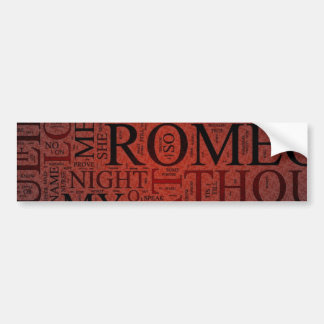 Romeo and Juliet (Red) Sticker