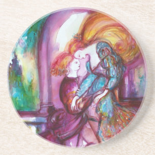 ROMEO AND JULIET Romantic Valentines's Day Coaster