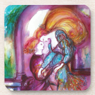 ROMEO AND JULIET Romantic Valentines's Day Coaster