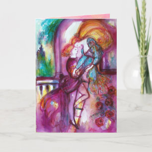 ROMEO AND JULIET Romantic Valentines's Day Holiday Card