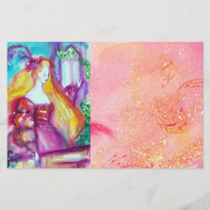 ROMEO AND JULIET Romantic Valentines's Day Stationery