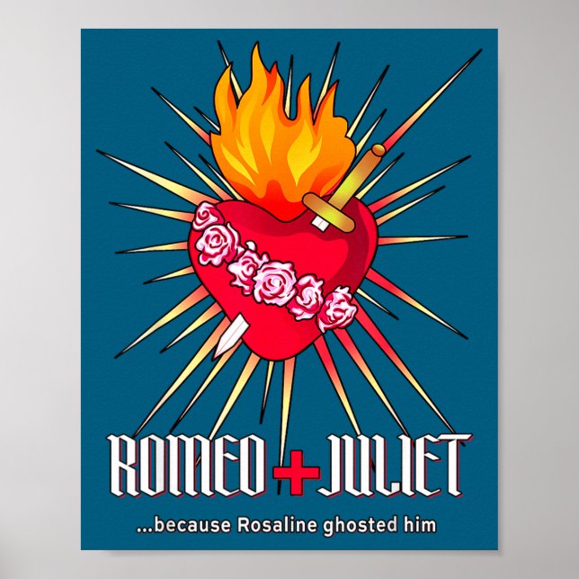 Romeo And Juliet Sacred Heart, Ghosted By Rosaline Poster (Front)