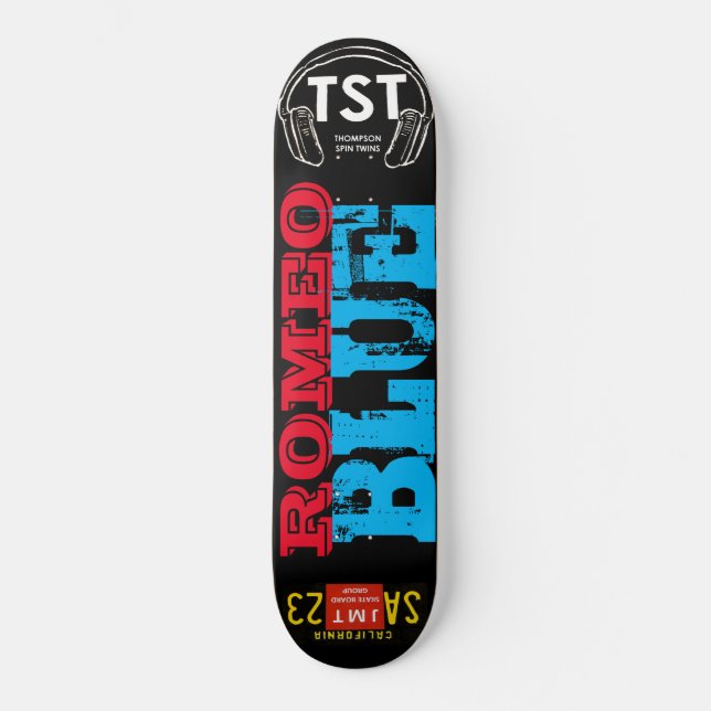 ROMEO BLUE  / TST Skateboard (Front)