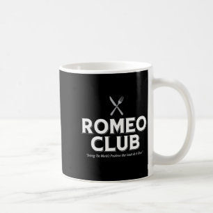 Romeo club solving the world's problems one lunchR Coffee Mug
