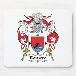 Romero Family Crest Mouse Pad