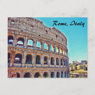 Rome's Colosseum Postcard