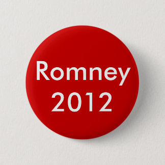 Romney 2012 6 cm round badge