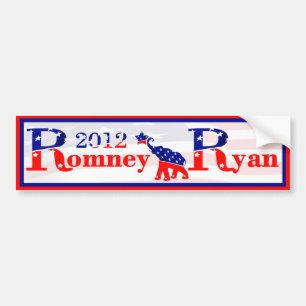 Romney and Ryan 2012 Bumper Sticker