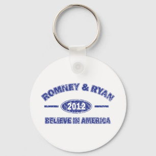 Romney and Ryan Believe in America Key Ring