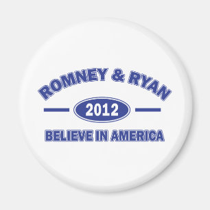 Romney and Ryan Believe Magnet