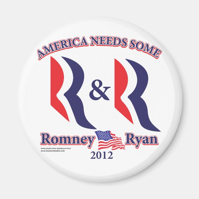 Romney and Ryan Magnet (Front)