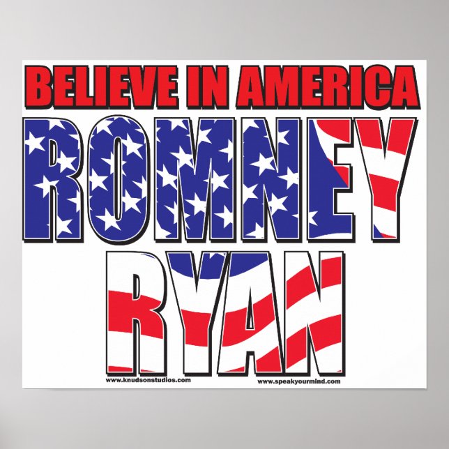 Romney and Ryan Poster (Front)