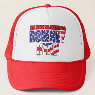 Romney and Ryan Trucker Hat
