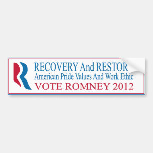 ROMNEY Bumper Sticker