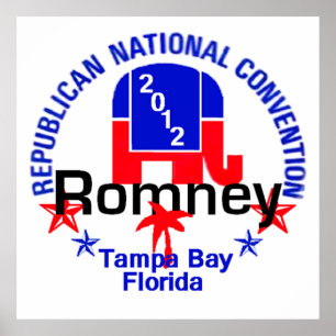 Romney Convention Poster