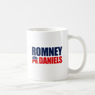 ROMNEY DANIELS TICKET 2012 COFFEE MUG