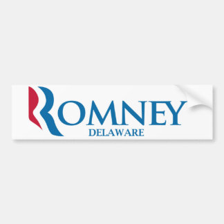 Romney Delaware Bumper Sticker