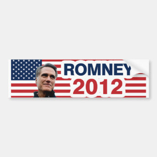 Romney for president bumper sticker